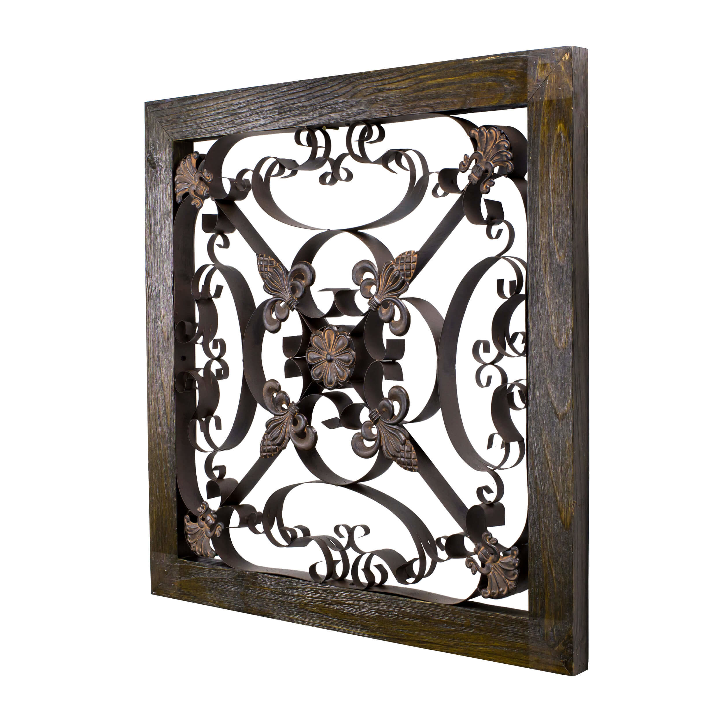 Best ideas about Iron Wall Art
. Save or Pin BayAccents Square Framed Wrought Iron Wall Art Now.