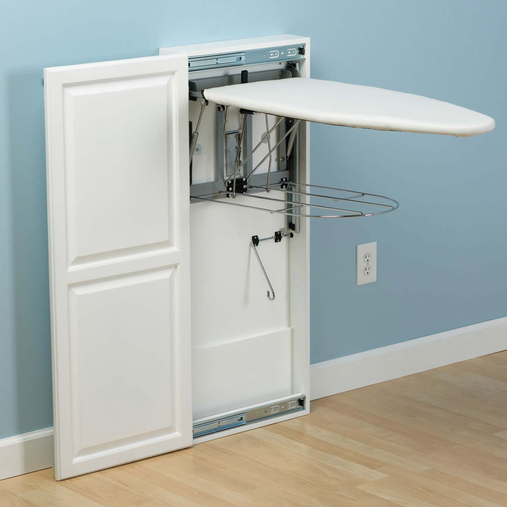 Best ideas about Ironing Board Cabinet
. Save or Pin The Fold Out Ironing Board Cabinet Hammacher Schlemmer Now.