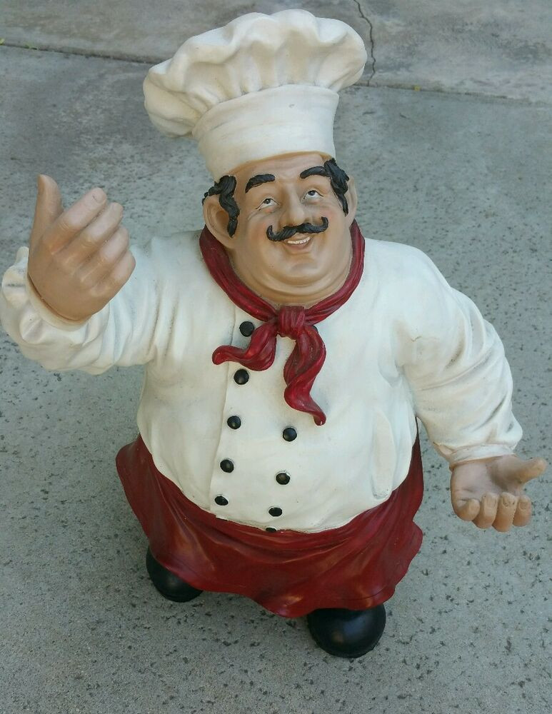 Best ideas about Italian Chef Kitchen Decor
. Save or Pin ITALIAN BIG FAT CHEF KITCHEN SCULPTURE DECOR 19" TALL Now.