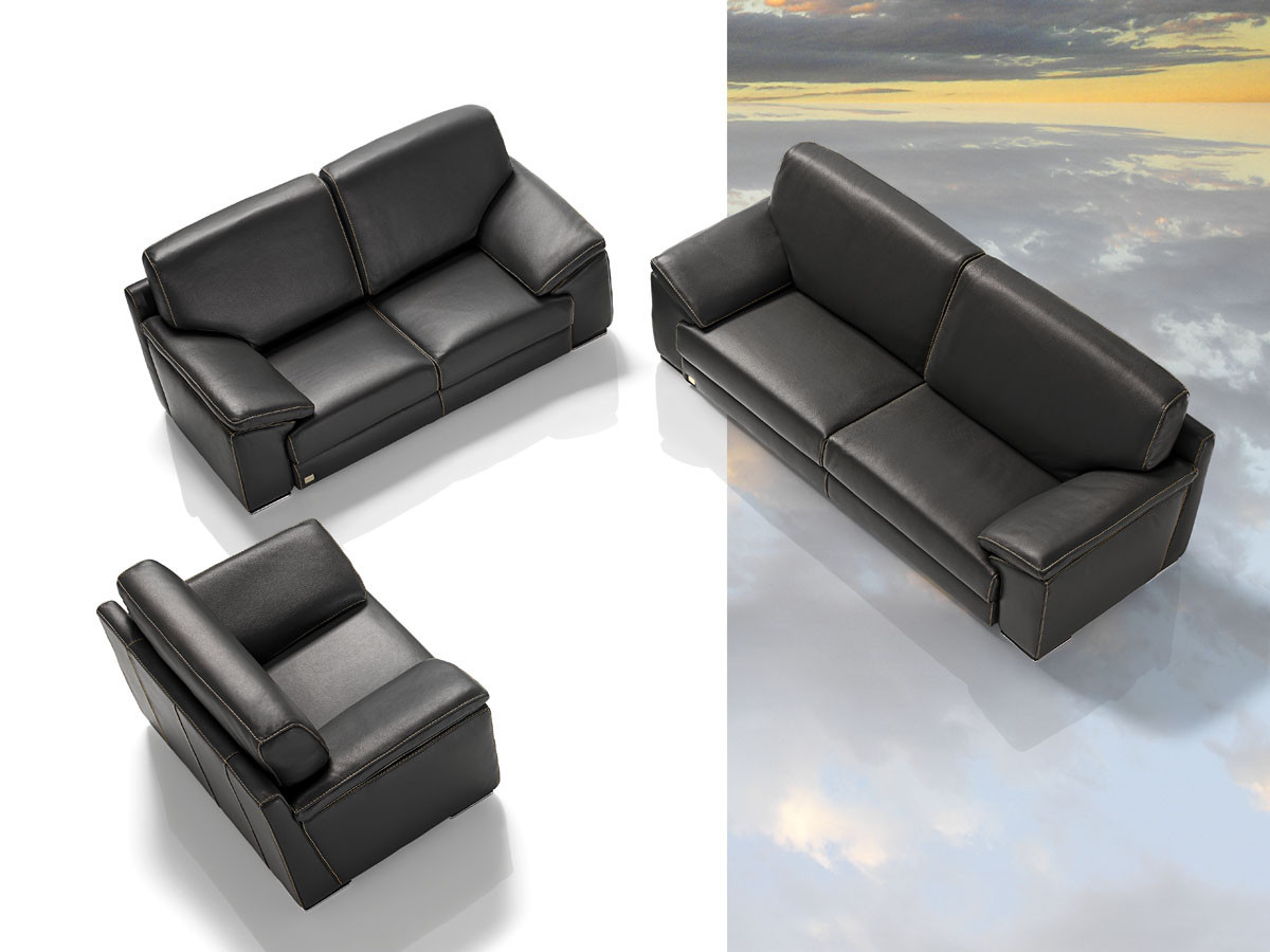 Best ideas about Italian Sofa Set
. Save or Pin Tonga Modern Italian Full Leather Sofa Set Now.