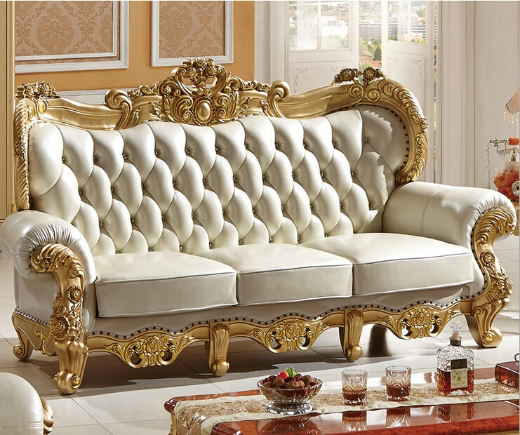 Best ideas about Italian Sofa Set
. Save or Pin Carved solid wood and Italian leather sofa sets 9808 in Now.