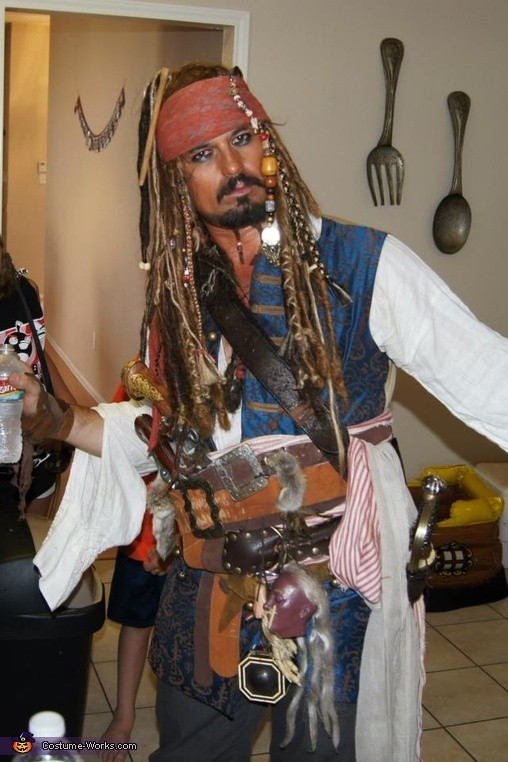 Best ideas about Jack Sparrow Costume DIY
. Save or Pin Captain Jack Sparrow Halloween Costume Now.