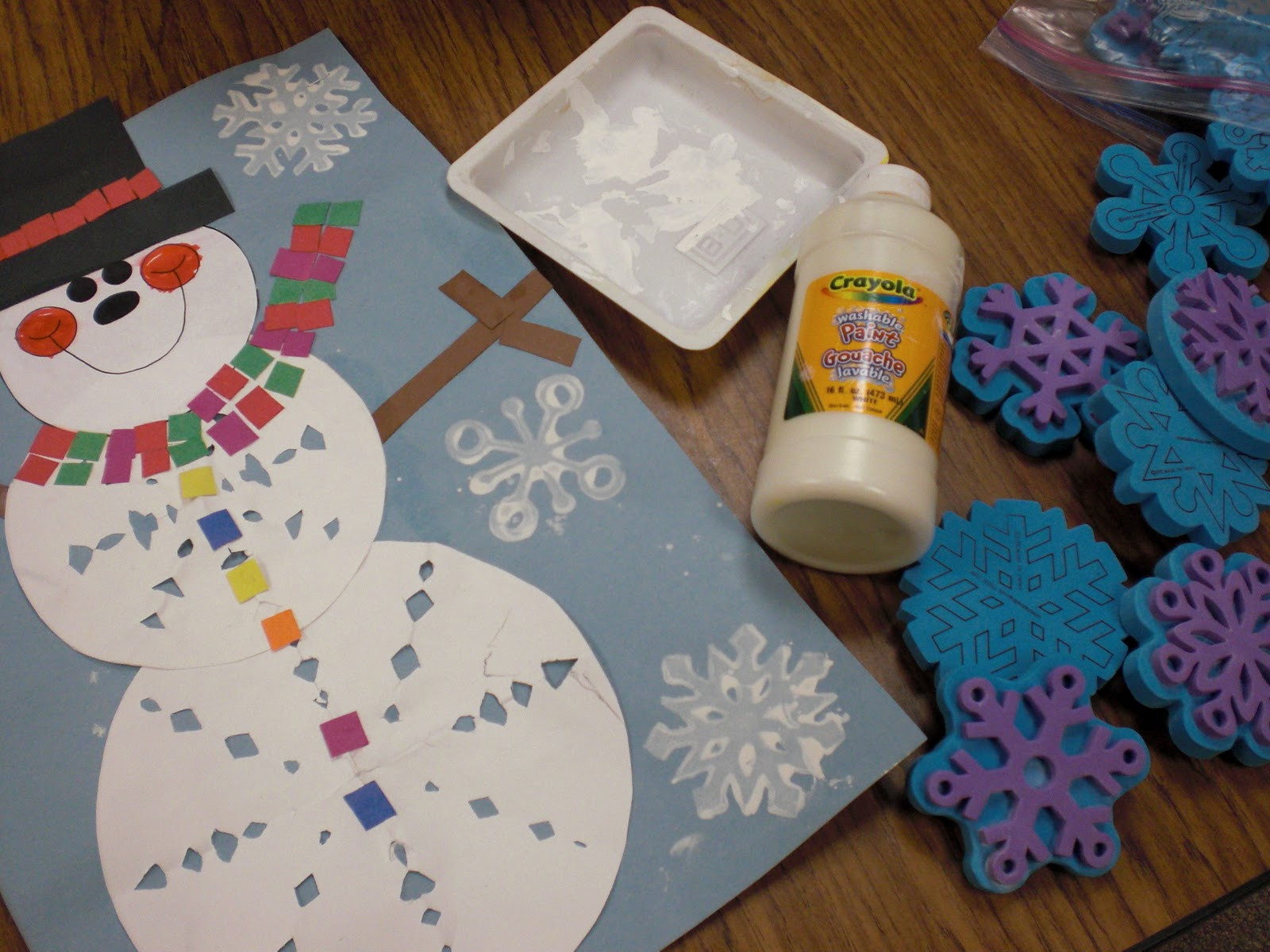 Best ideas about January Kids Crafts
. Save or Pin Pattie s Place January Snowflake Snowmen Now.