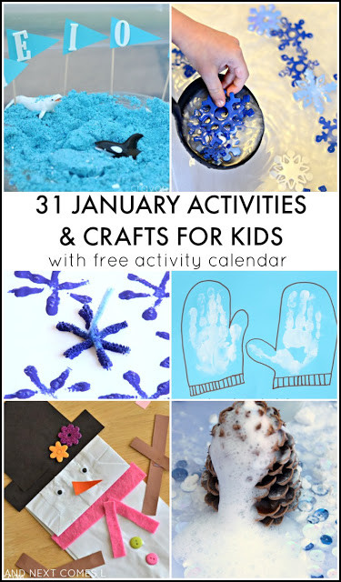 Best ideas about January Kids Crafts
. Save or Pin 31 January Activities for Kids Free Activity Calendar Now.
