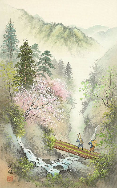 Best ideas about Japanese Landscape Painting
. Save or Pin Koukei Kojima [小島光径] The Cherry Blossoms Now.