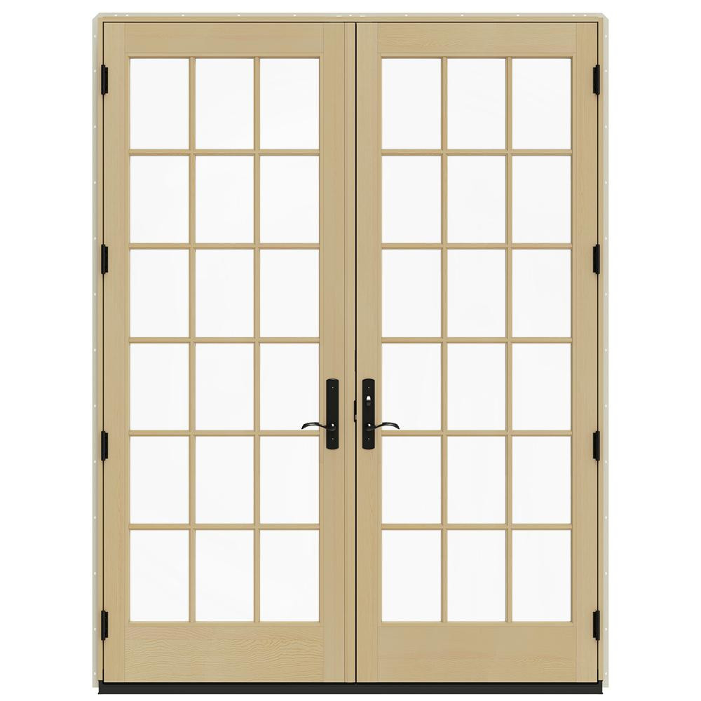 Best ideas about Jeld Wen Patio Door
. Save or Pin JELD WEN 71 25 in x 95 5 in 18 Lite CL Swinging French Now.