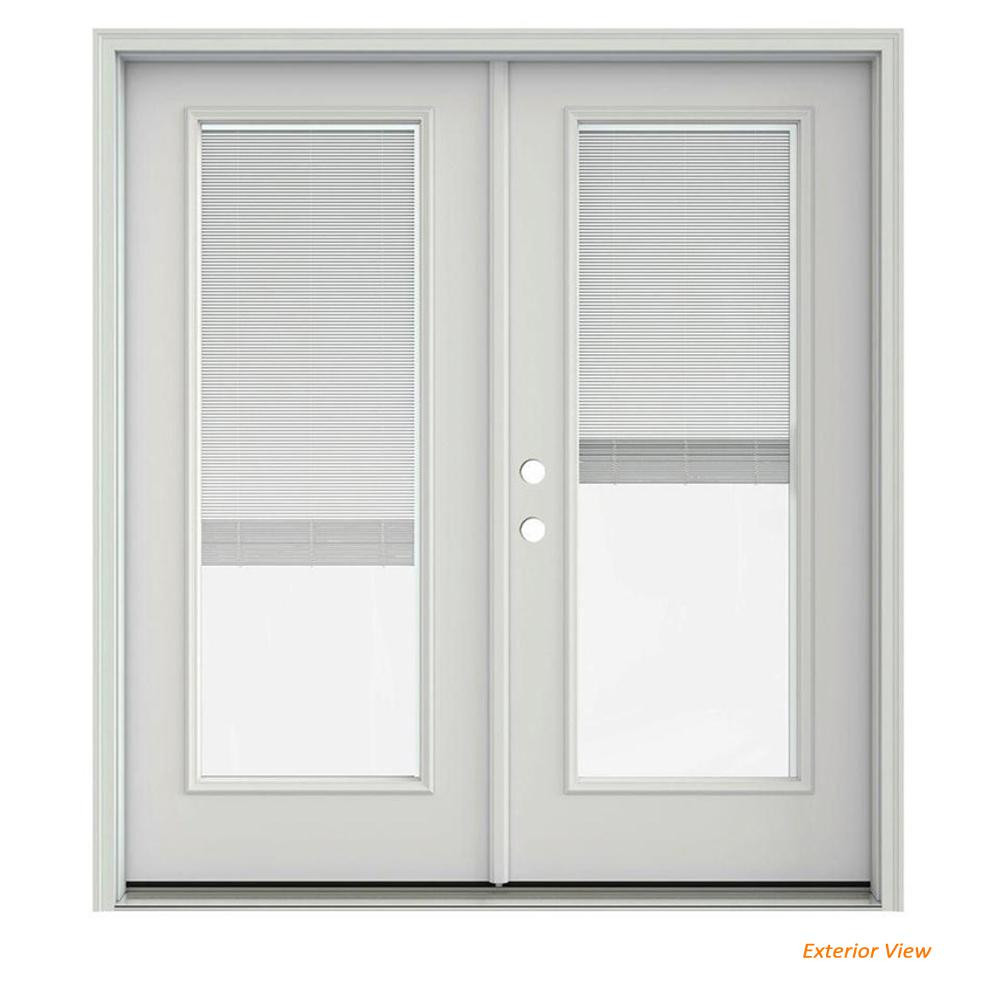 Best ideas about Jeld Wen Patio Door
. Save or Pin JELD WEN 72 in x 80 in Primed Steel Right Hand Inswing Now.