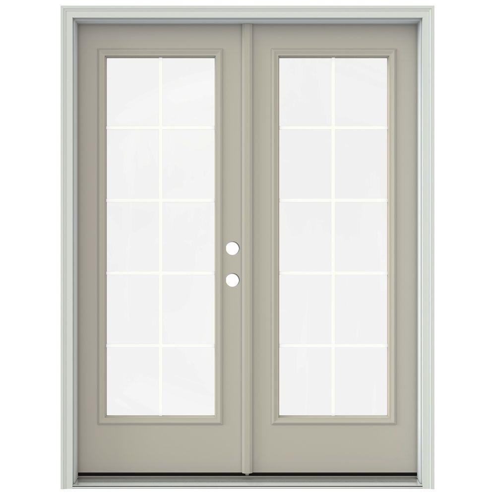 Best ideas about Jeld Wen Patio Door
. Save or Pin JELD WEN 60 in x 80 in Desert Sand Prehung Left Hand Now.