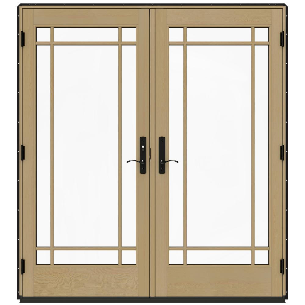 Best ideas about Jeld Wen Patio Doors
. Save or Pin JELD WEN 72 in x 80 in W 4500 Black Prehung Right Hand Now.