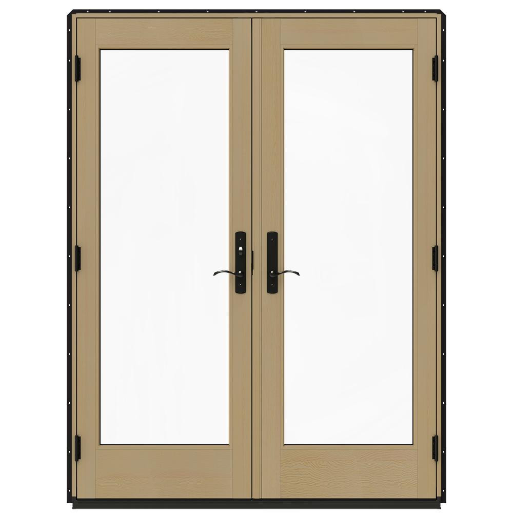 Best ideas about Jeld-Wen Patio Doors
. Save or Pin JELD WEN 60 in x 80 in W 4500 Black Clad Wood Right Hand Now.