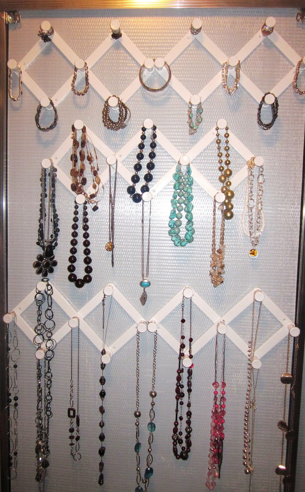 Best ideas about Jewelry Organization DIY
. Save or Pin Adorable Antics CHEAP Dollar Store Jewelry Organizer Now.