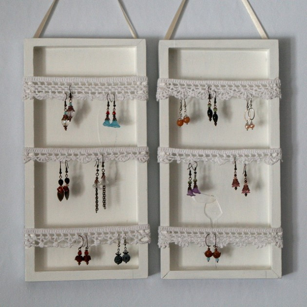 Best ideas about Jewelry Organization DIY
. Save or Pin 36 Awesome Ideas of DIY Wall Jewelry Organizers Now.