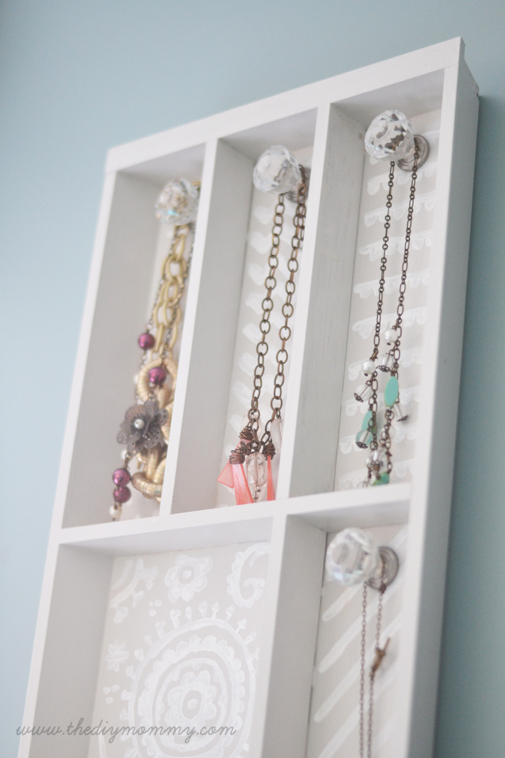 Best ideas about Jewelry Organizer DIY
. Save or Pin Make a Jewelry Holder from a Cutlery Tray Now.