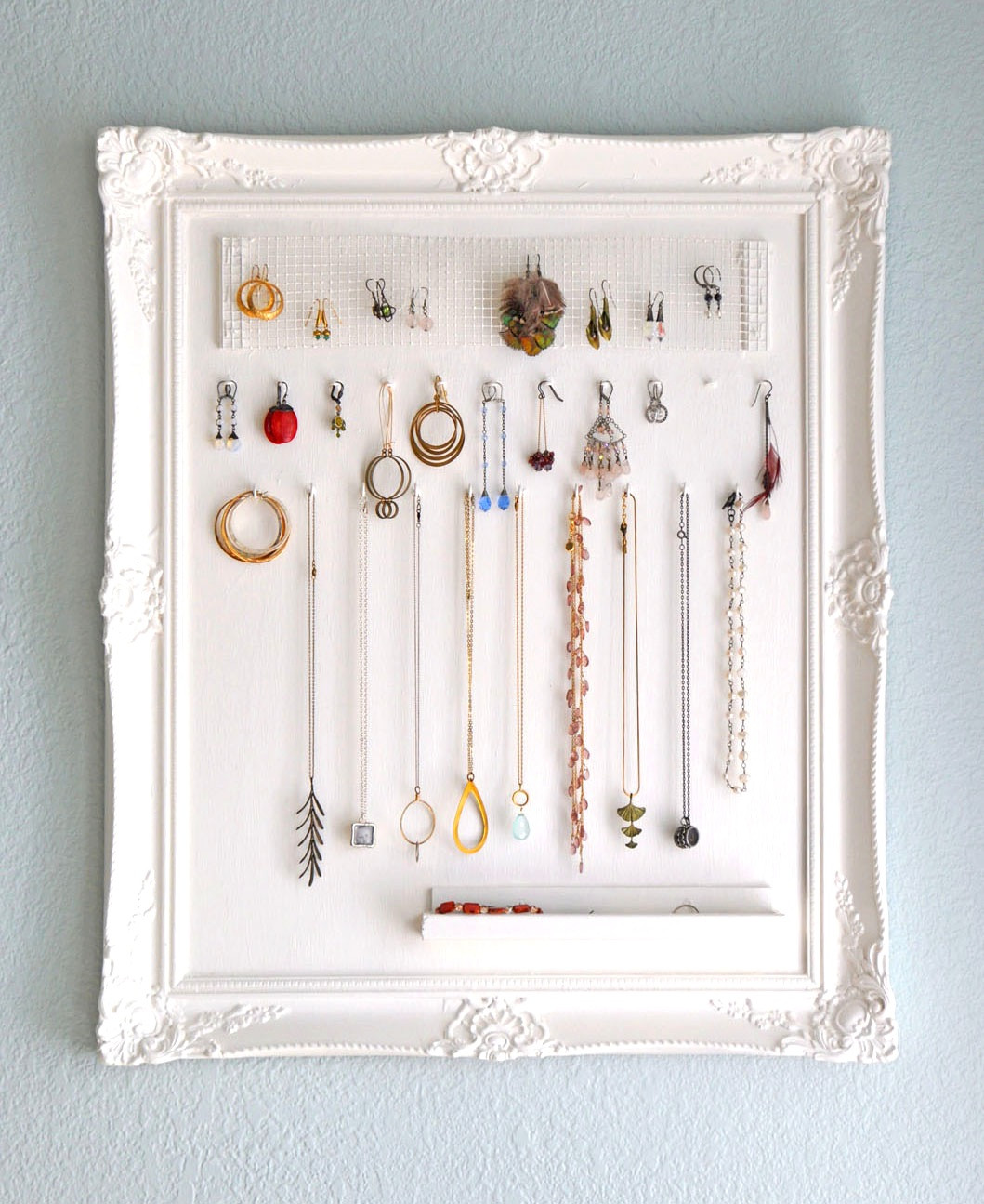 Best ideas about Jewelry Organizer DIY
. Save or Pin 23 Jewelry Display DIYs Now.