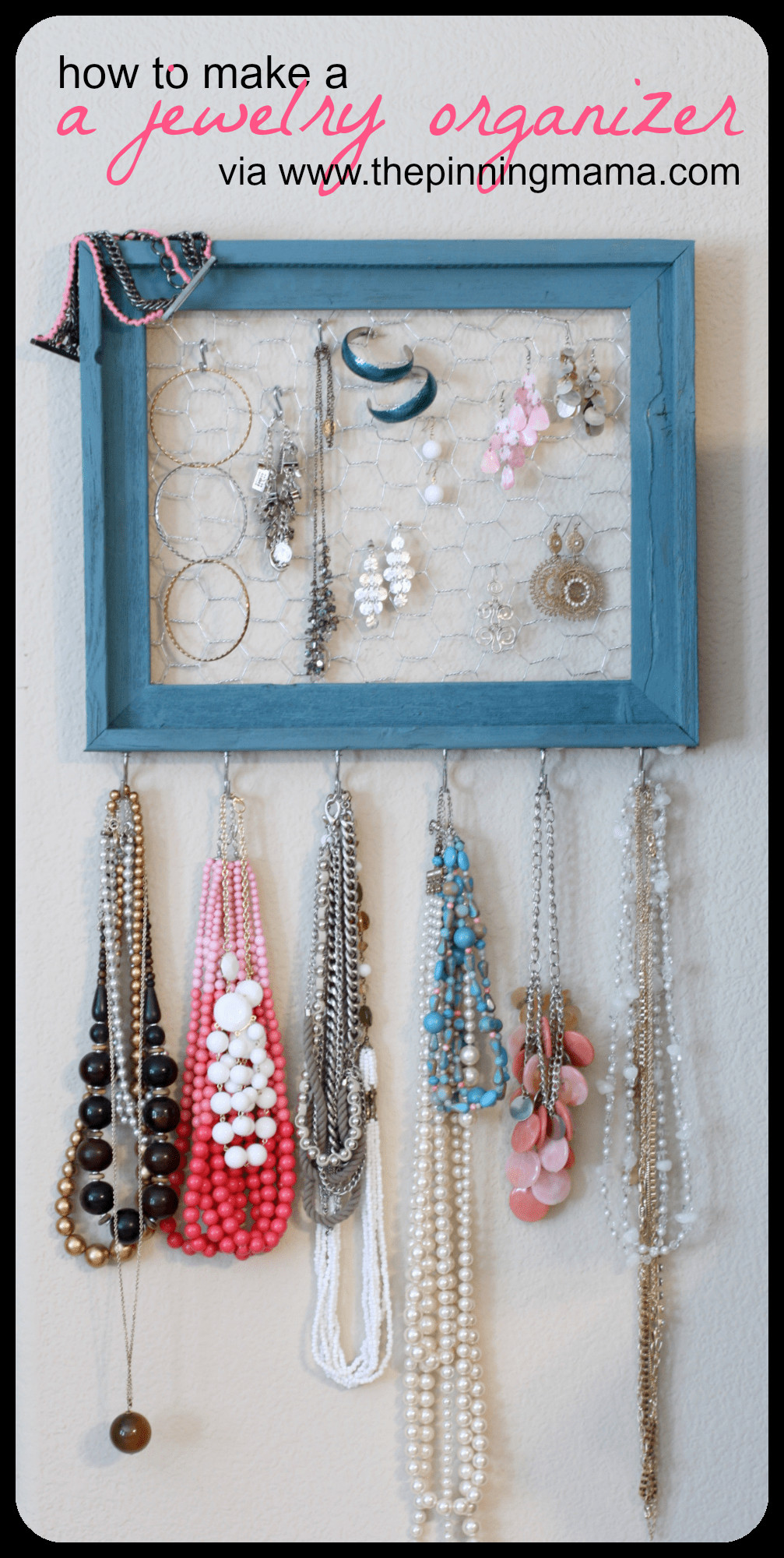 Best ideas about Jewelry Organizer DIY
. Save or Pin diy How to Make a Jewelry Organizer Now.