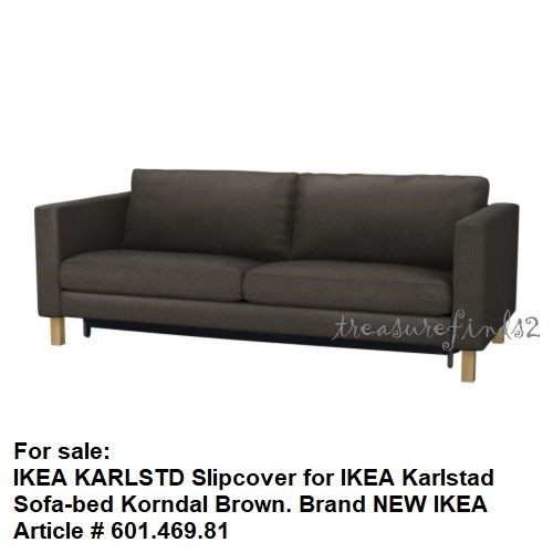 Best ideas about Karlstad Sofa Cover
. Save or Pin IKEA COVER for Karlstad Sofabed Sofa Bed Korndal Brown Now.