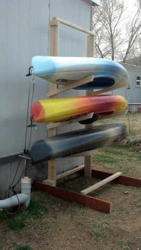 Best ideas about Kayak Rack DIY
. Save or Pin Kayak storage rack … The Easy Life Now.