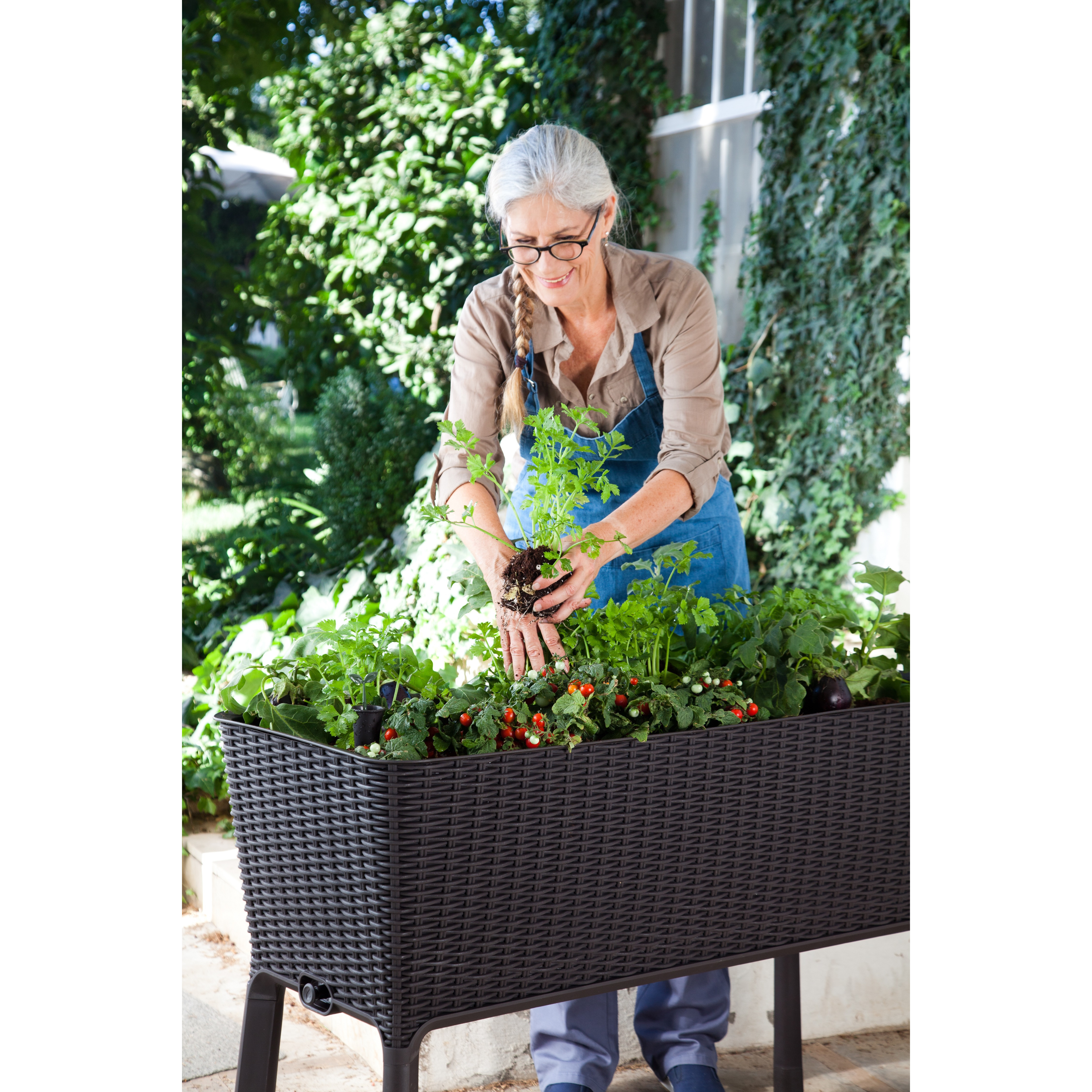 Best ideas about Keter Easy Grow Elevated Flower Garden Planter
. Save or Pin Keter Easy Grow Rectangular Raised Garden & Reviews Now.