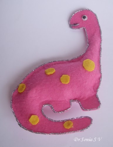 Best ideas about Kid Crafts Toys
. Save or Pin Cards Crafts Kids Projects Easy Dinosaur Felt toy Tutorial Now.