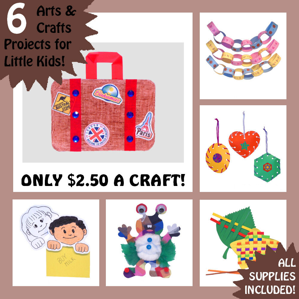 Best ideas about Kid Crafts Toys
. Save or Pin 6 CRAFT KITS FOR 3 7 YEAR OLD KIDS EASY CRAFTS THAT Now.