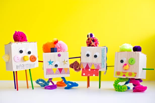 Best ideas about Kid Crafts Toys
. Save or Pin KID MADE QUIRKY TINKER TOY CREATURES Now.