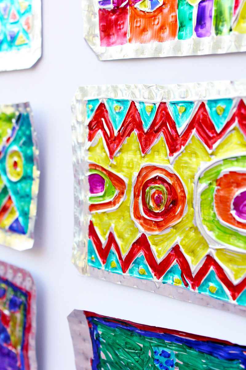 Best ideas about Kids Art Ideas
. Save or Pin Folk Art Project for Kids Hojalata Tin Art Babble Now.