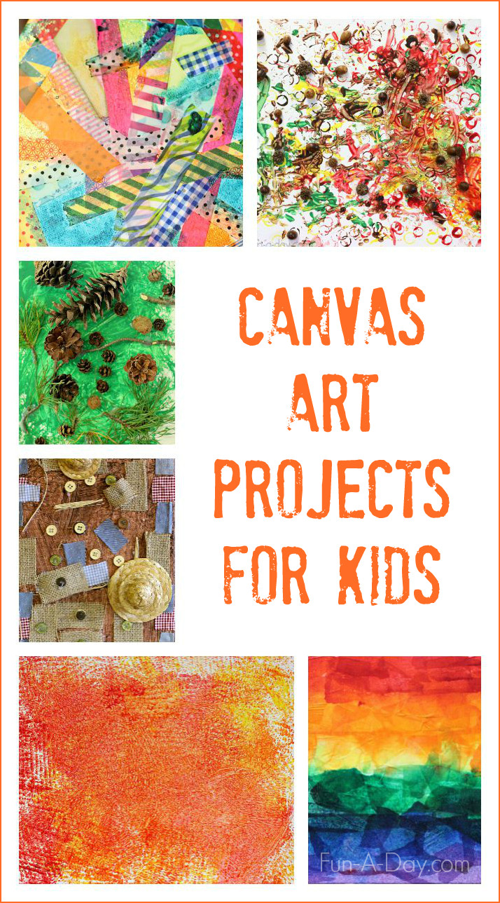 Best ideas about Kids Art Ideas
. Save or Pin Canvas Art Ideas for Kids to Make Now.