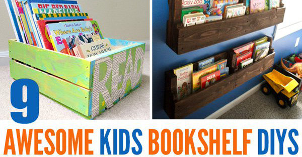 Best ideas about Kids Bookshelves DIY
. Save or Pin 9 Awesome DIY Kids Bookshelves Now.