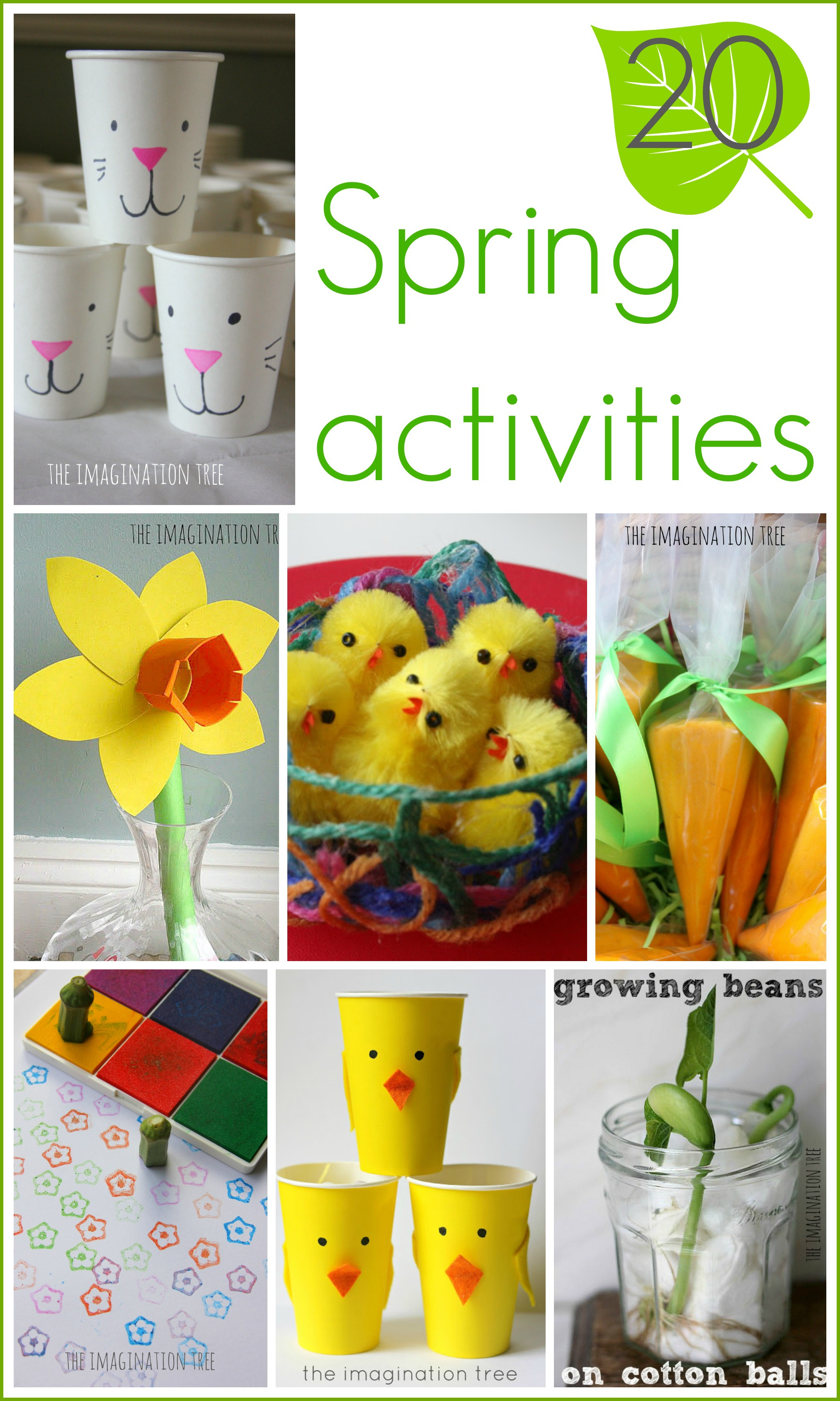 Best ideas about Kids Craft Activities
. Save or Pin 15 Spring Activities for Kids The Imagination Tree Now.