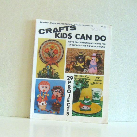 Best ideas about Kids Craft Magazine
. Save or Pin Vintage Magazine Crafts Kids Can Do Childrens by ModandMint Now.