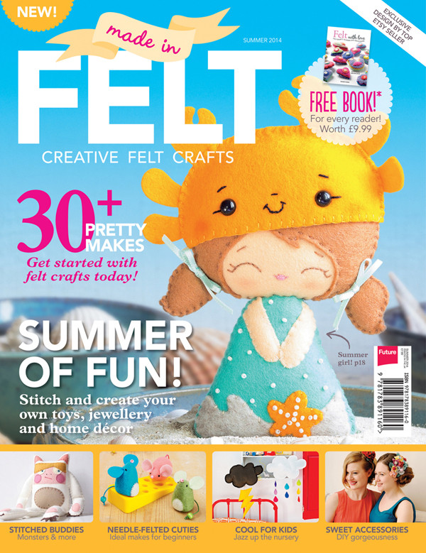 Best ideas about Kids Craft Magazine
. Save or Pin NEW Made in Felt 2 Mollie Makes Now.