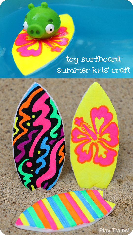 Best ideas about Kids Craft Toys
. Save or Pin Toy Surfboard Craft for Kids Now.
