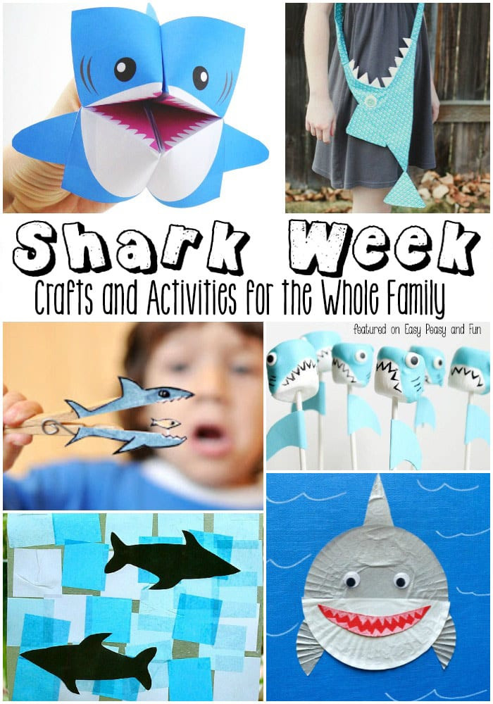Best ideas about Kids Crafts And Activities
. Save or Pin 25 Shark Crafts and Activities for Kids Shark Week Now.