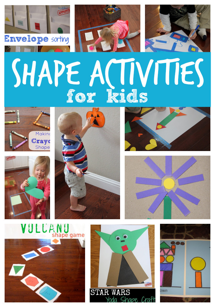 Best ideas about Kids Crafts And Activities
. Save or Pin Toddler Approved 25 Shape Activities and Crafts for Kids Now.