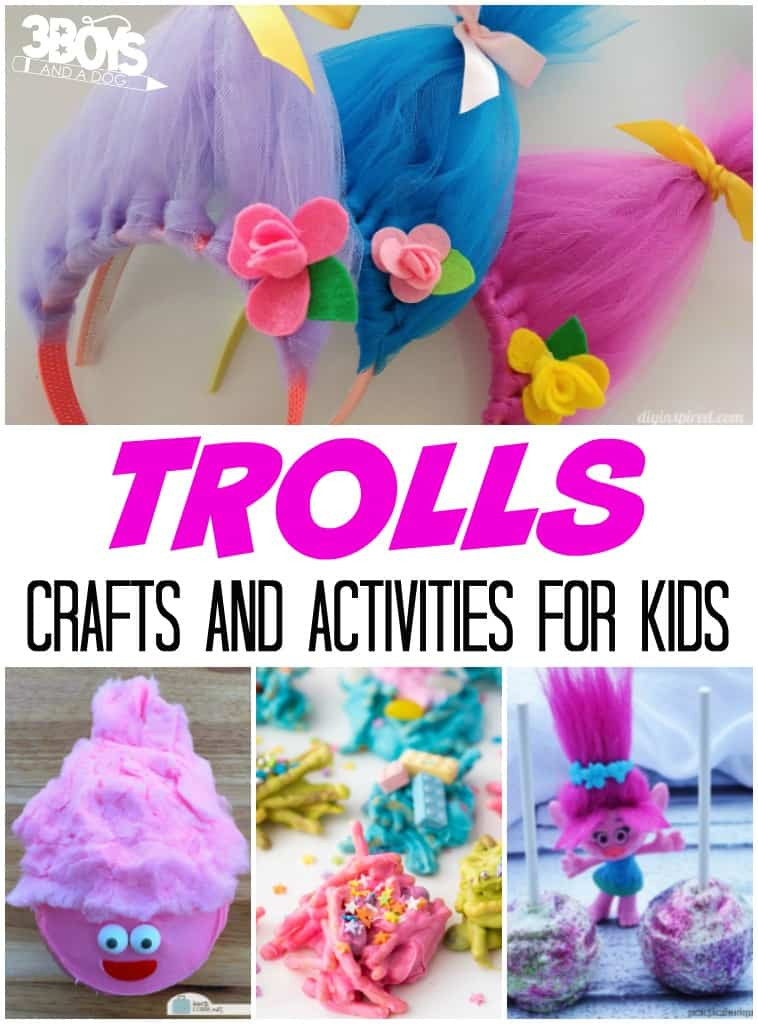 Best ideas about Kids Crafts And Activities
. Save or Pin Trolls Crafts and Activities for Kids – 3 Boys and a Dog Now.