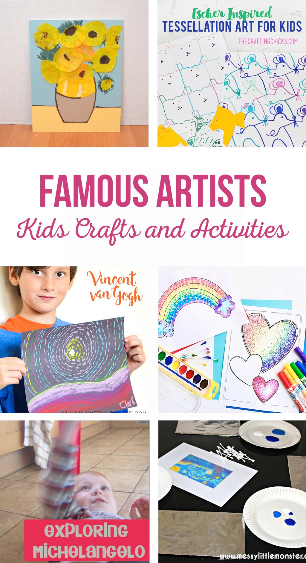 Best ideas about Kids Crafts And Activities
. Save or Pin Famous Artists Kids Crafts and Activities The Crafting Now.
