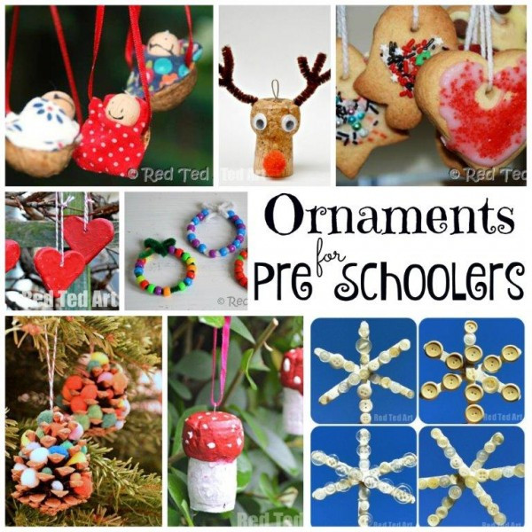 Best ideas about Kids DIY Christmas Ornaments
. Save or Pin DIY Christmas Ornaments Red Ted Art s Blog Now.
