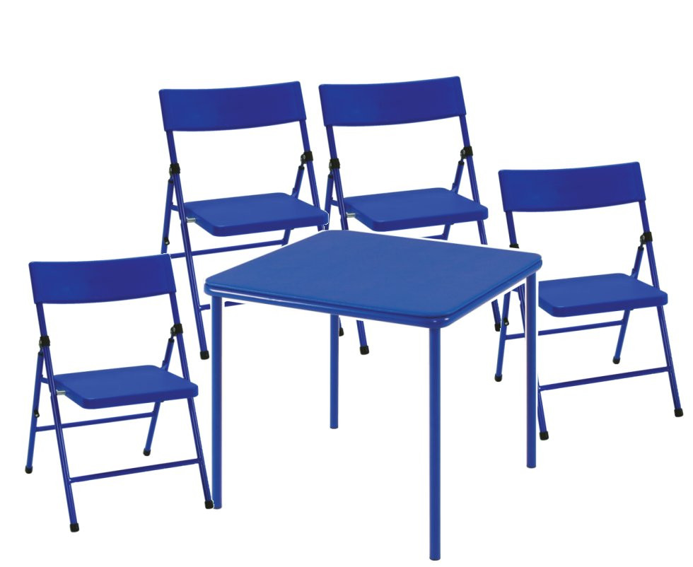Best ideas about Kids Folding Table And Chairs
. Save or Pin NEW COSCO KIDS TABLE and FOLDING PINCH FREE 4 CHAIR SET Now.
