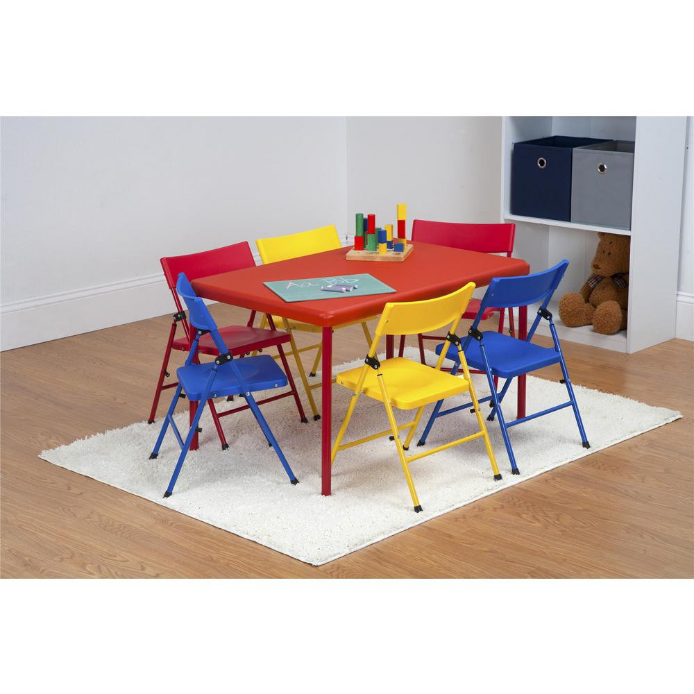 Best ideas about Kids Folding Table And Chairs
. Save or Pin Safety 1st 7 Piece Red Folding Table and Chair Set Now.
