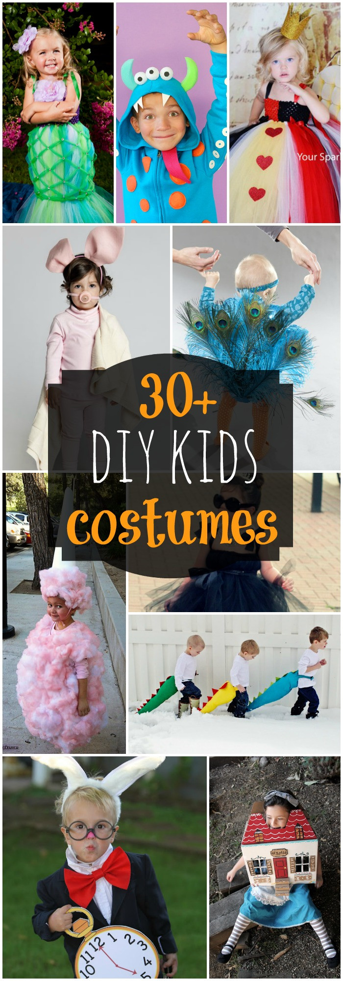 Best ideas about Kids Halloween Costumes DIY
. Save or Pin 50 DIY Halloween Costume Ideas Lil Luna Now.