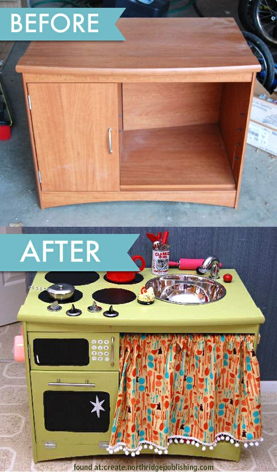 Best ideas about Kids Kitchen DIY
. Save or Pin Upcycle Us Upcycling furniture into kids toys Now.