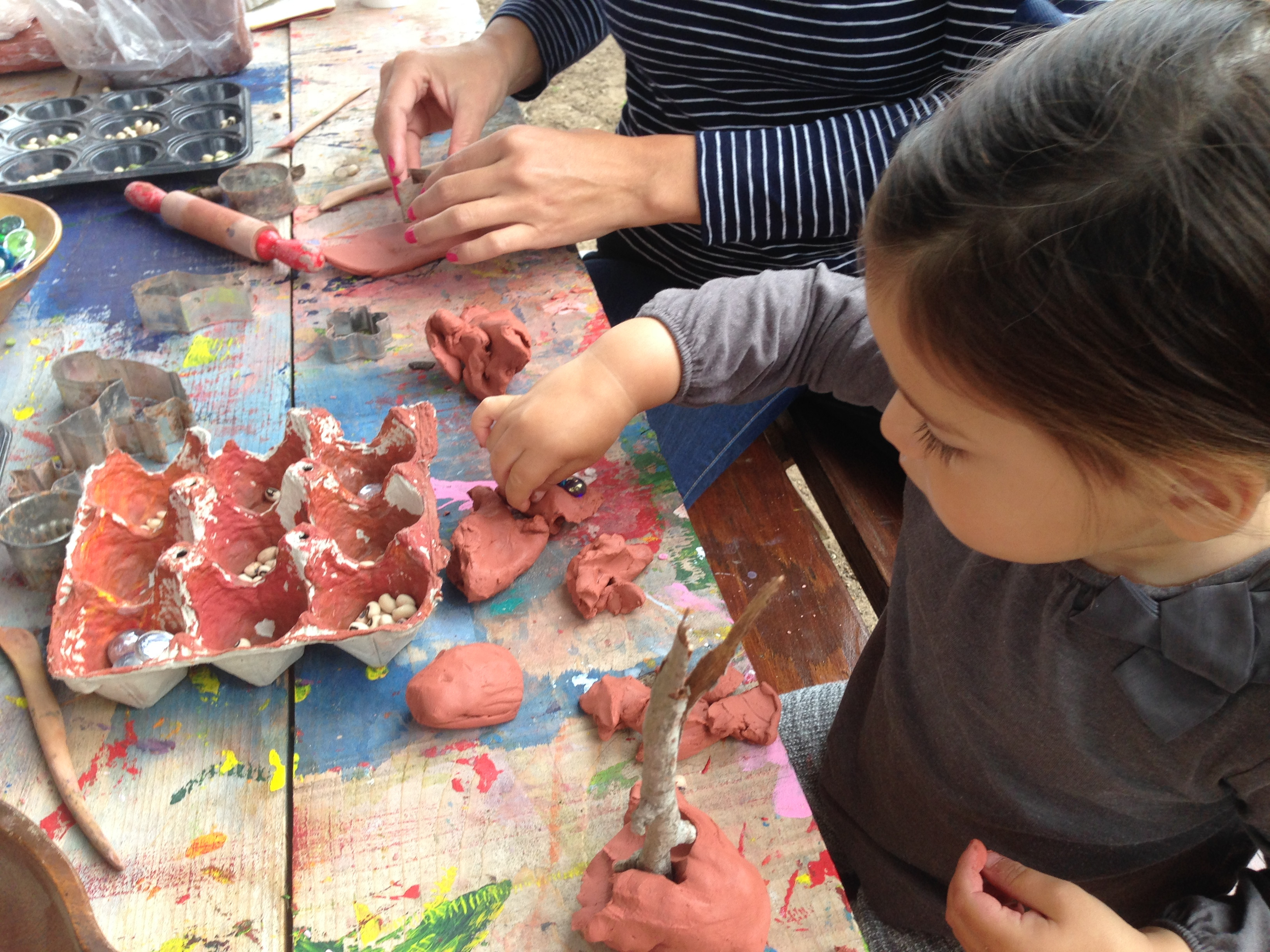 Best ideas about Kids Making Art
. Save or Pin Playing with clay can relieve stress for kids – Art making Now.