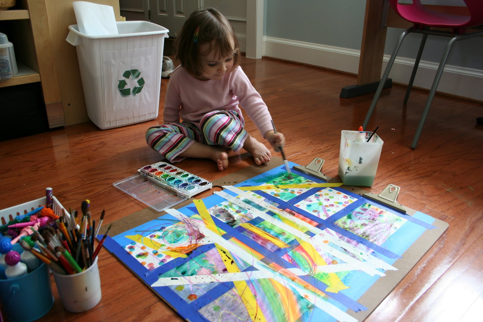 Best ideas about Kids Making Art
. Save or Pin Pink and Green Mama Making Art At Home My Favorite Art Now.