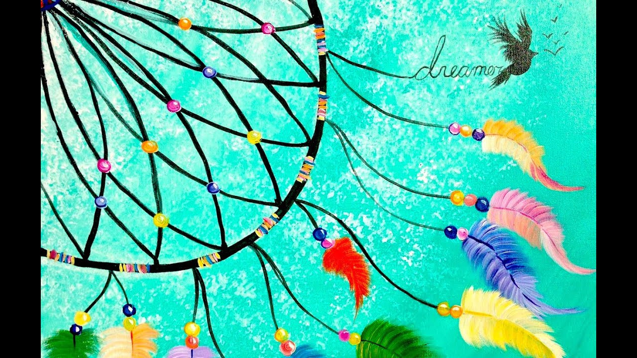 Best ideas about Kids Painting Tutorial
. Save or Pin Dreamcatcher Acrylic tutorial for Beginners Now.