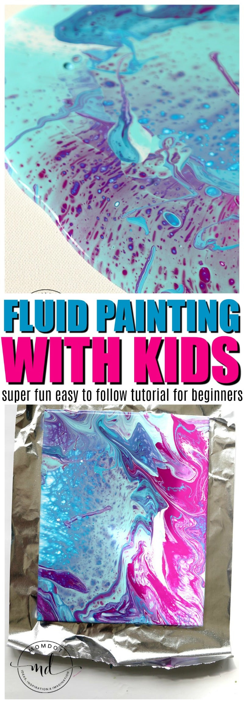 Best ideas about Kids Painting Tutorial
. Save or Pin How to Fluid Paint with Kids Now.