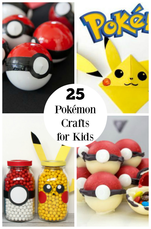 Best ideas about Kids Project Idea
. Save or Pin 25 Pokémon Crafts for Kids on the GO Now.