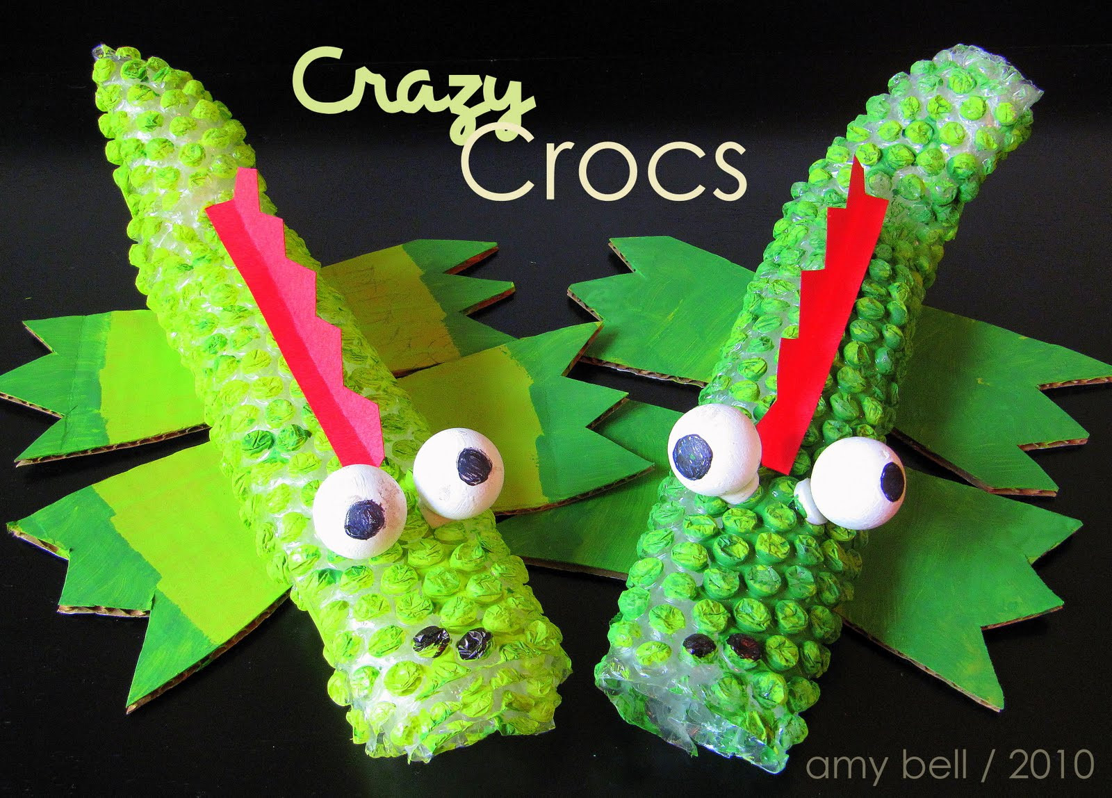 Best ideas about Kids Project Ideas
. Save or Pin Bubble Wrap Crocodile Kids Craft Now.