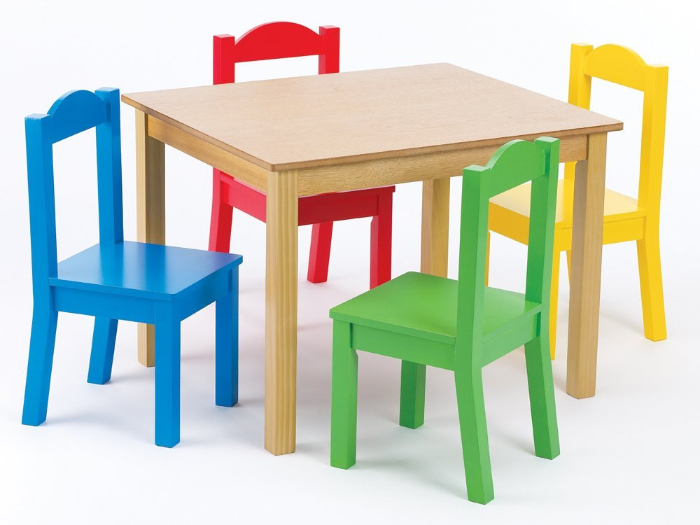Best ideas about Kids Table And Chairs
. Save or Pin Tot Tutors Kids Table Chairs Set Pastel Wood Toddler Now.