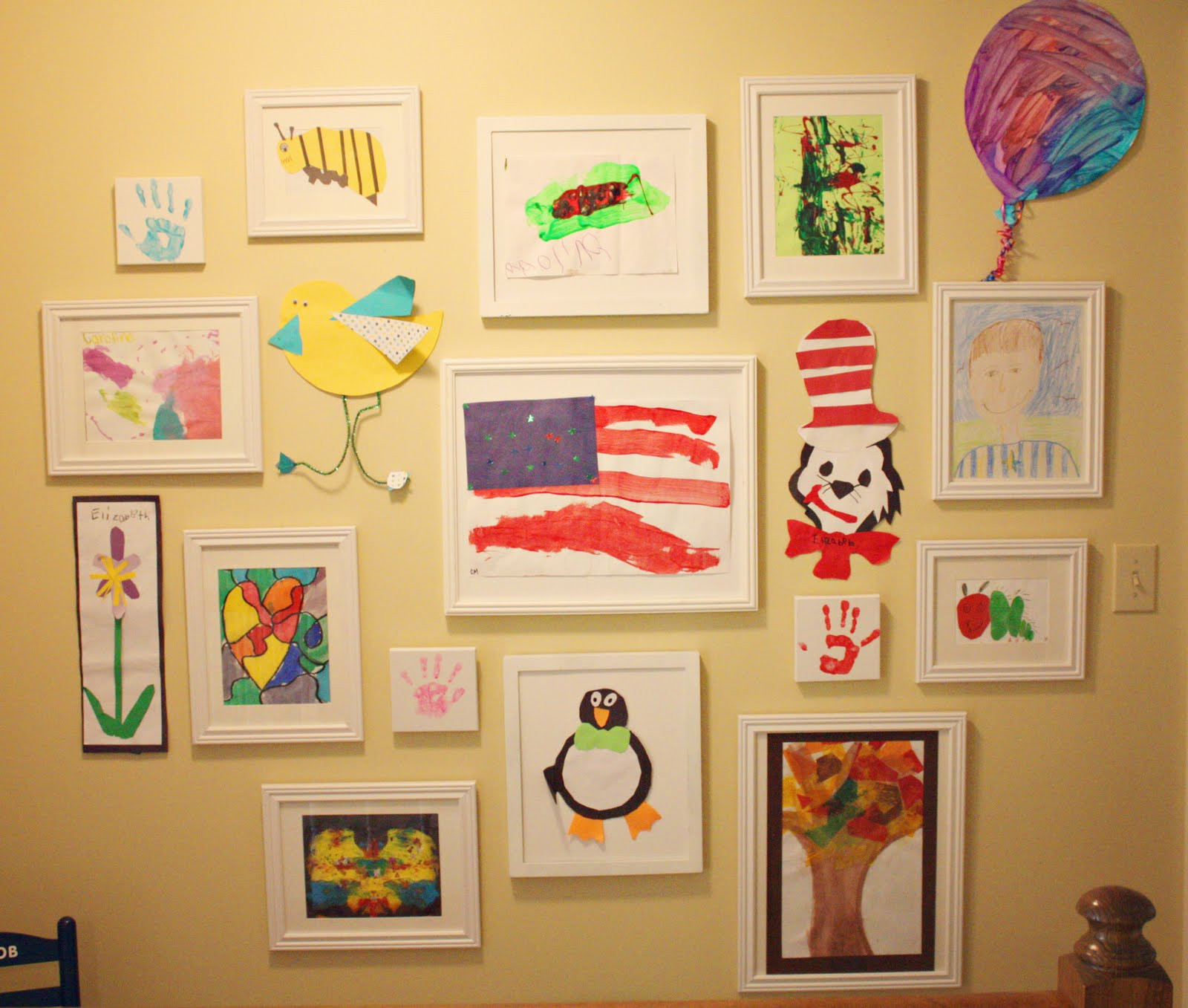 Best ideas about Kids Wall Art
. Save or Pin The Blue House Chronicles Kids Art Wall Now.