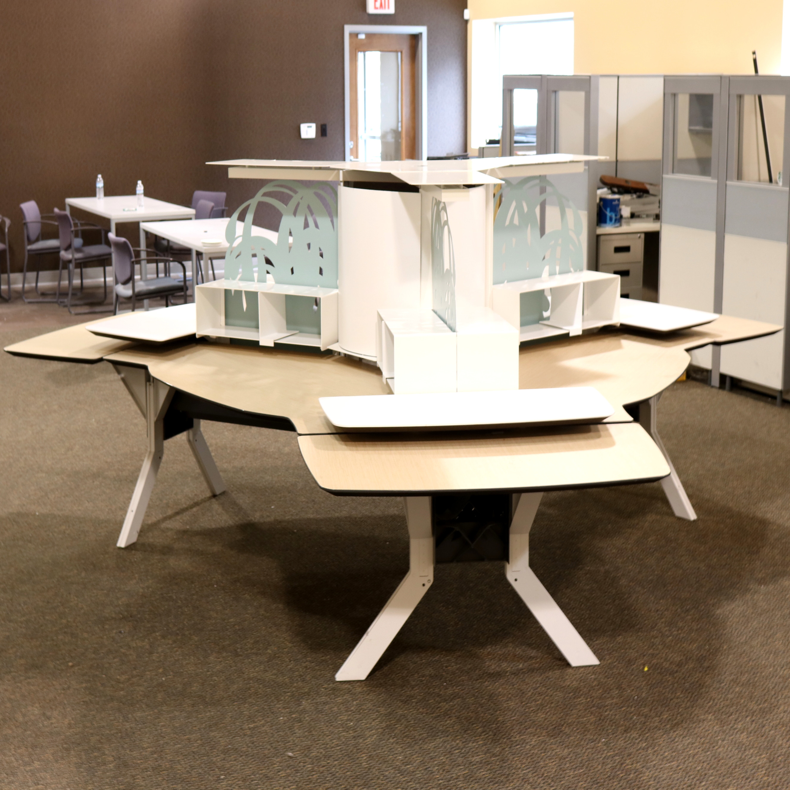 Best ideas about Kimball Office Furniture
. Save or Pin Kimball fice Furniture 3 person Workstation Morris Now.